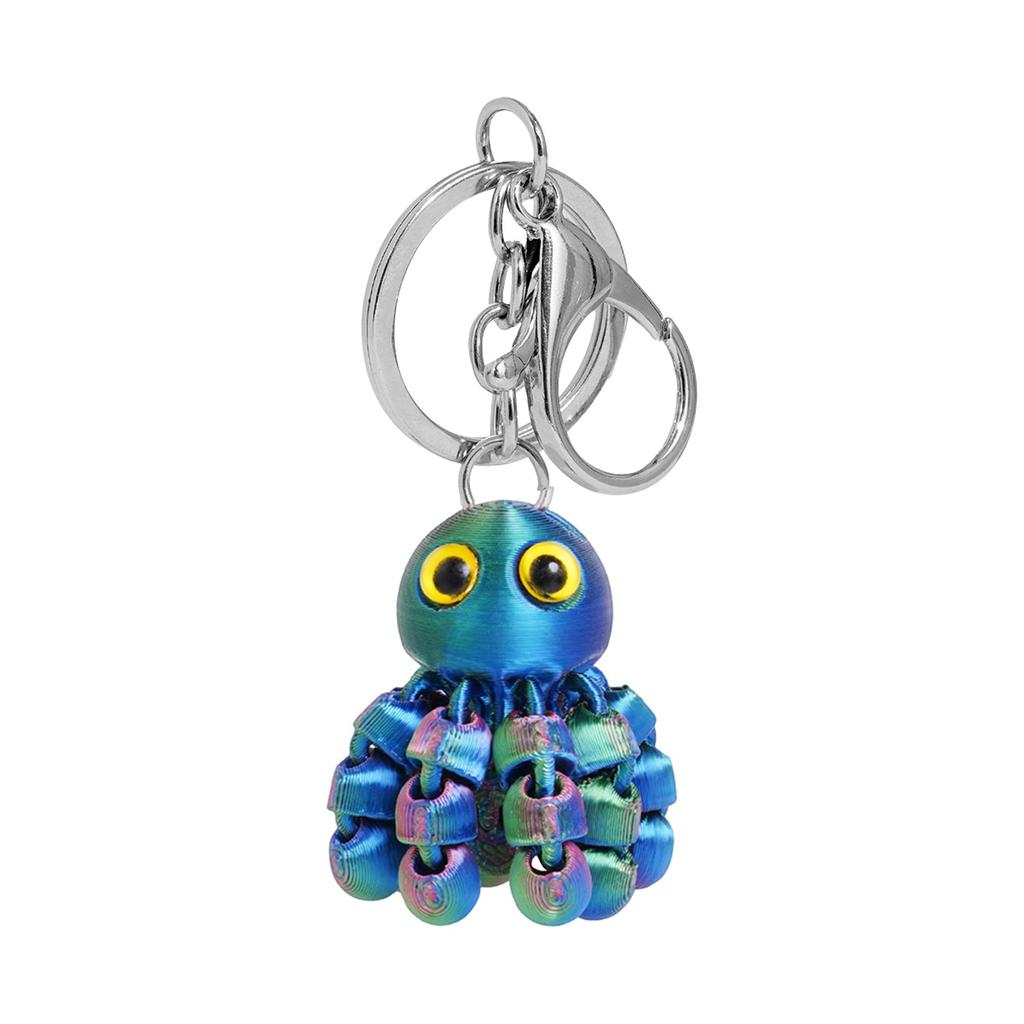 3D-печатный милый трехмерный брелок для ключей школьный рюкзак маленький кулон подарок маленький орнамент