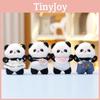 Plush Panda Toy With Soft Short Plush For Kids And Collectors