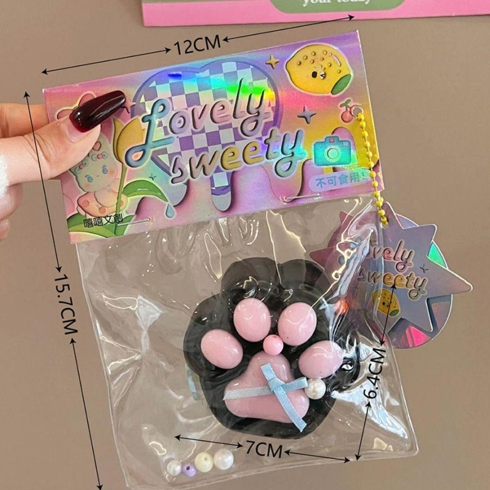 TPR Squeeze Cat Paw Vent Cat Claw Pinch Toy Безопасная кошачья лапа Медленно отскакивающая игрушка Декоративная