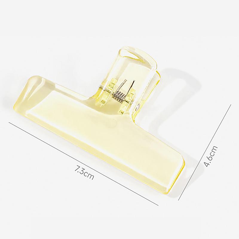 Simplicity Paper Clip Transparent Visiable Acrylic Clip Scrapbook Sticker Storage Clip Student Supplies Lovely Stationery