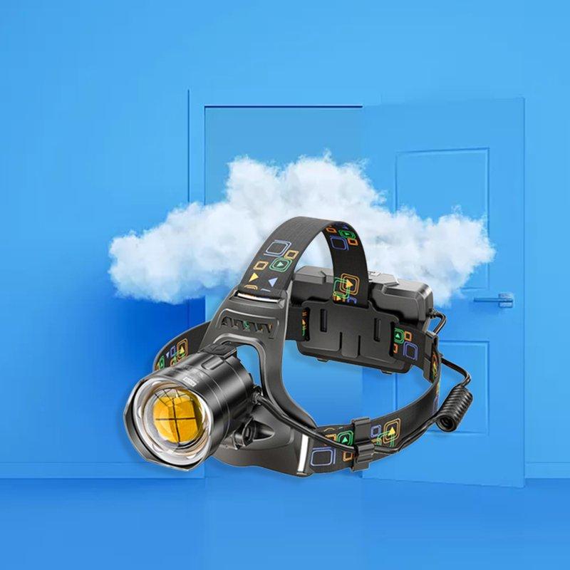 Элегантная мощная светодиодная фара дальнего действия 2500 м с возможностью масштабирования на открытом воздухе для охоты