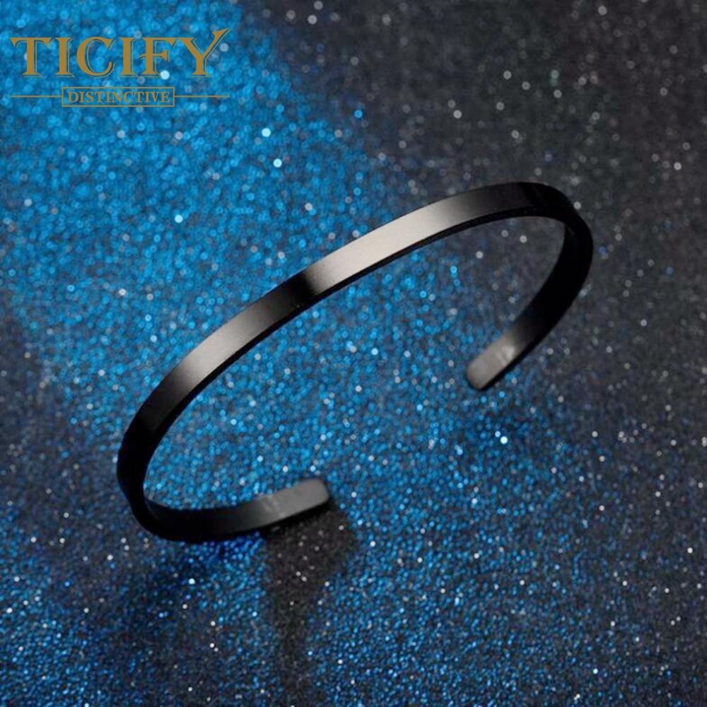 Браслет из титановой стали С-образный браслет из нержавеющей стали