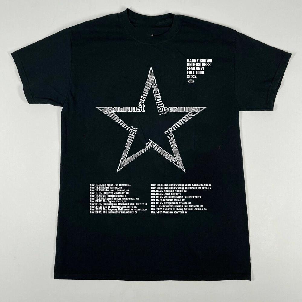 Danny Brown Stardust Tour Tshirt Gift For Fan Full Size S To 5xl