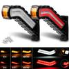 Dual face Truck Trailer LED Side Marker Indicators Light Clearance Rear tail lamp 12V 24V for RV Van For Volvo truck For Scania