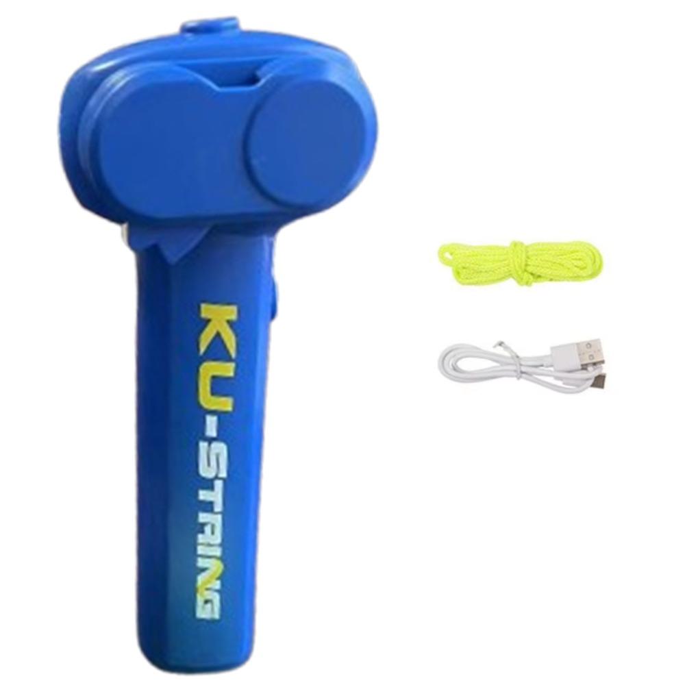 Glow-in-the-Dark Rope Launcher Toy Adjustable Speed Controller Rope Rope Thruster  for All Ages