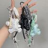 Bag Charm Braided Rope Bag Pendant High-grade Love Tassel Keyring  Friends Birthday Gifts