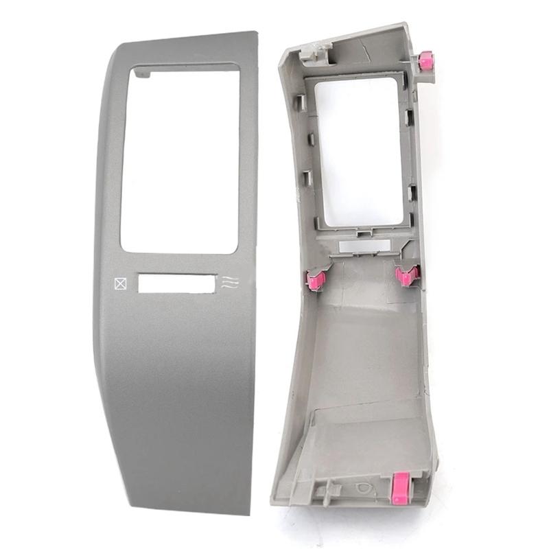 2 шт. Передняя левая + правая панель вентиляционного отверстия на приборной панели Для Toyota Prius 2004-2009 Рамка выхода кондиционера Запасные аксессуары-A87Q