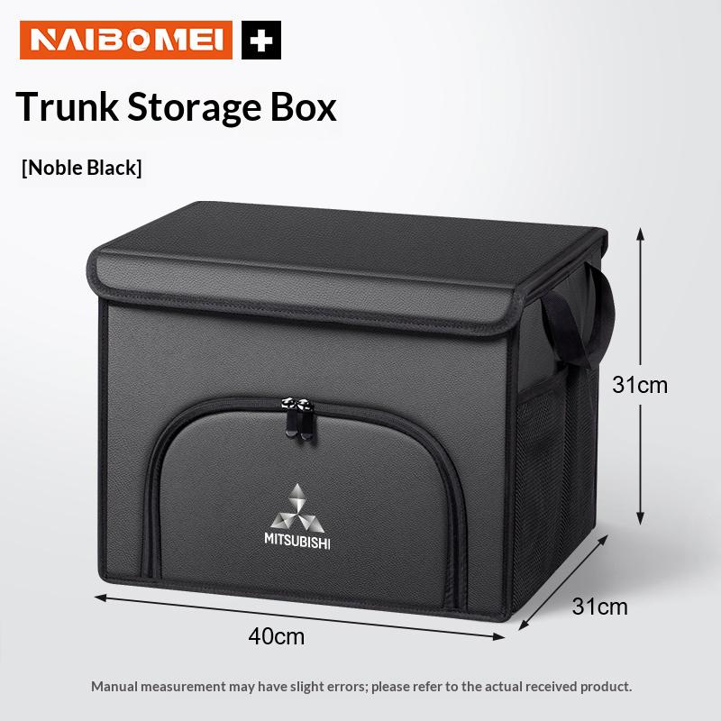 rvcr3 Car trunk Foldable storage box shoe storage organizing box For Mitsubishi Outlander Evolution X Pajero ASX Triton Colt Lancer EX