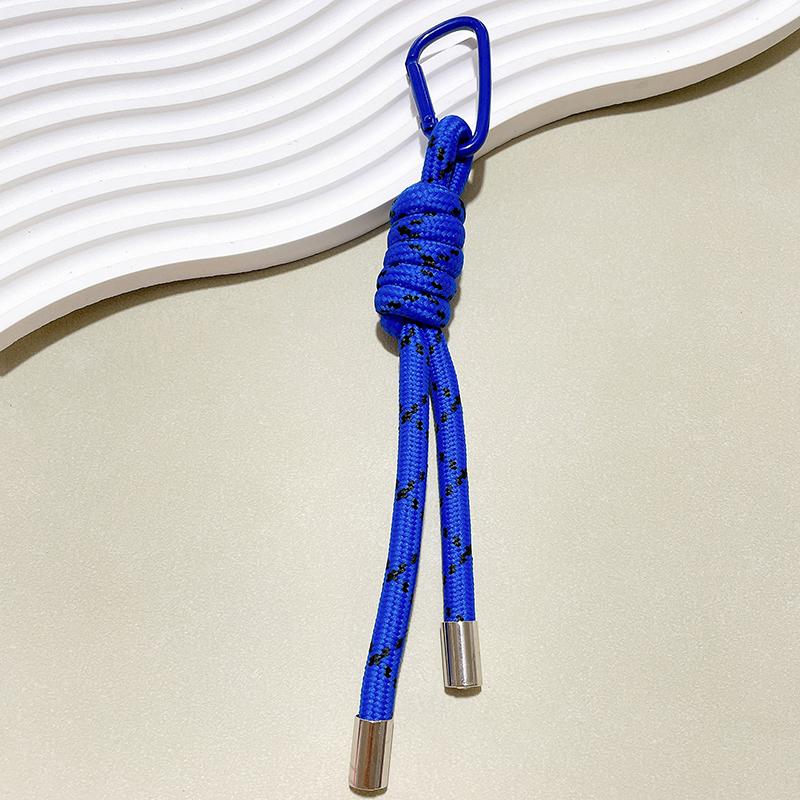 Нейлоновый брелок из плетеной вручную веревки, Y2K мода, подвеска для сумки, украшение, сделай сам, красочная подвеска, подарок
