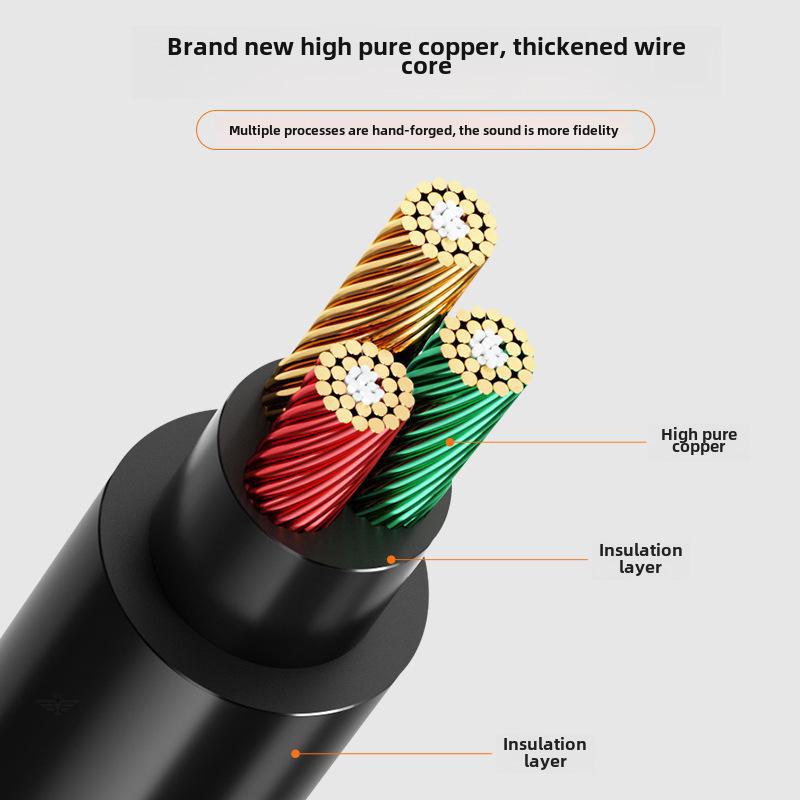 Удлинительный кабель для стереонаушников 3,5 мм