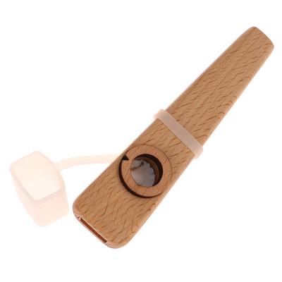 1шт деревянная флейта Kazoo Kazoo деревянная флейта для начинающих, простая в освоении и игре на инструменте