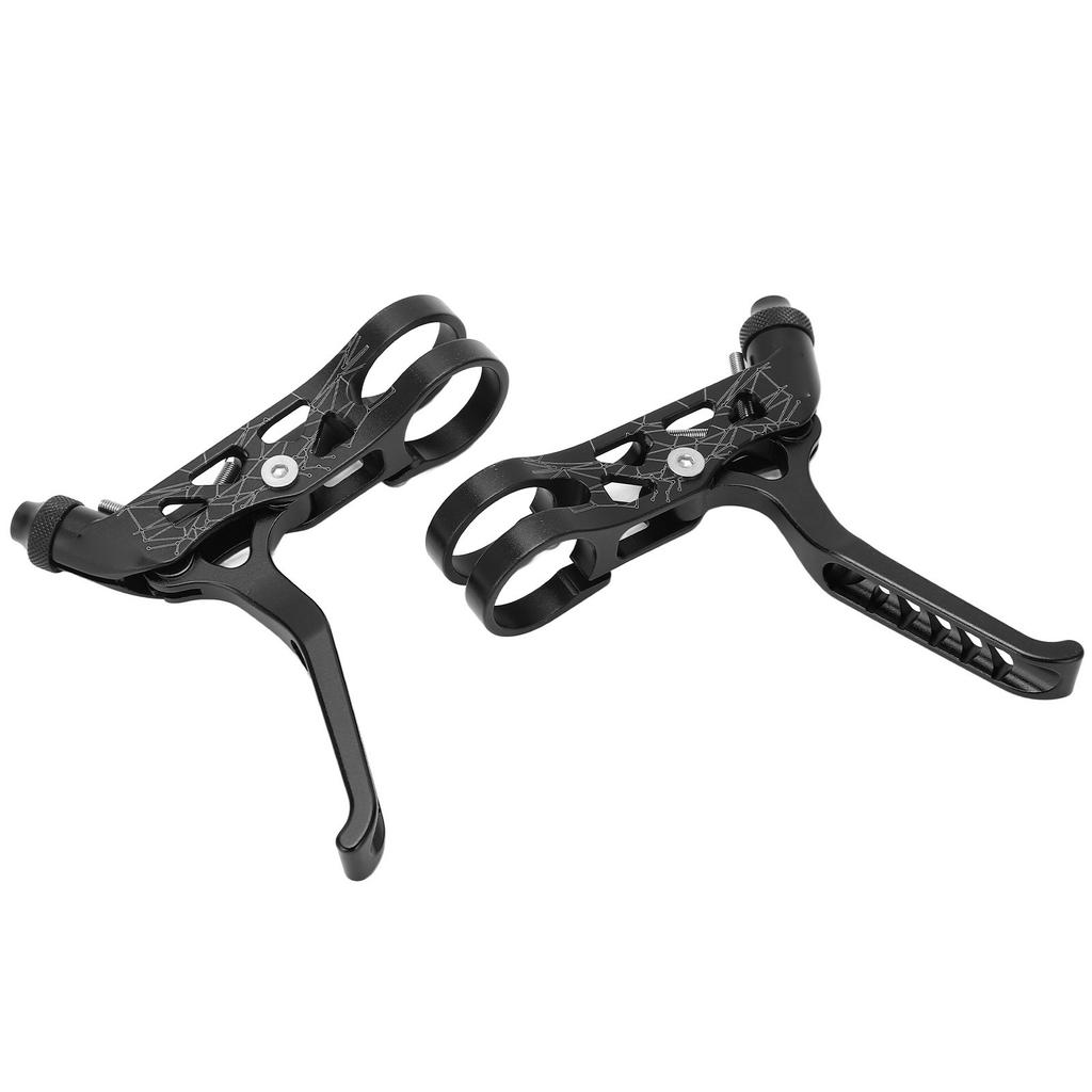 MEIJUN 1 пара тормозных ручек для велосипеда из алюминиевого сплава, велосипедные тормозные ручки для Brompton 3sixty, горного велосипеда, черные