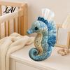 Decorative Tissue Container DIY Box Top Opening Soft Fabric Cover Marine Animal