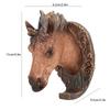 Винтажный настенный крючок в форме животного, крючок для подвешивания пальто, украшение для дома в ванную комнату, спальню(Форма лошади )