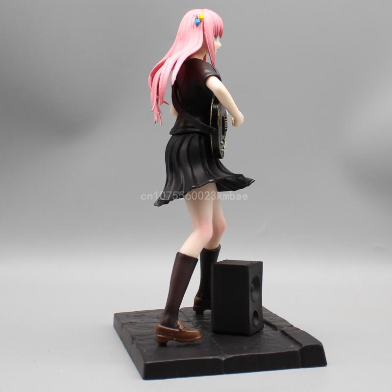Gotoh Hitori Figure The Rock Guitar Hero 23cm PVC Action Figures Cool Girl Model GK Statue Collection Desktop Decoration Gift