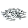 Fishing Lure Silver and Saltwater Hard Metal Casting Spoons for Salmon and Bass 20g 50-Piece Spoons, 22g/3g Gold, Spinnerbaits, (50 Pieces, Silver)