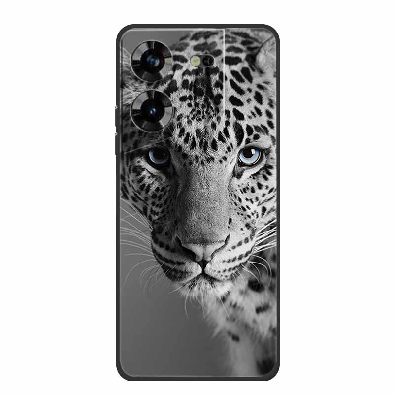 Чехол для Tecno Pova5 Модный Мягкий Силиконовый ТПУ Чехлы для Телефона Чехол для Tecno Pova 5 TecnoPova 5 2023 Мультяшный Милый Ударопрочный Capa