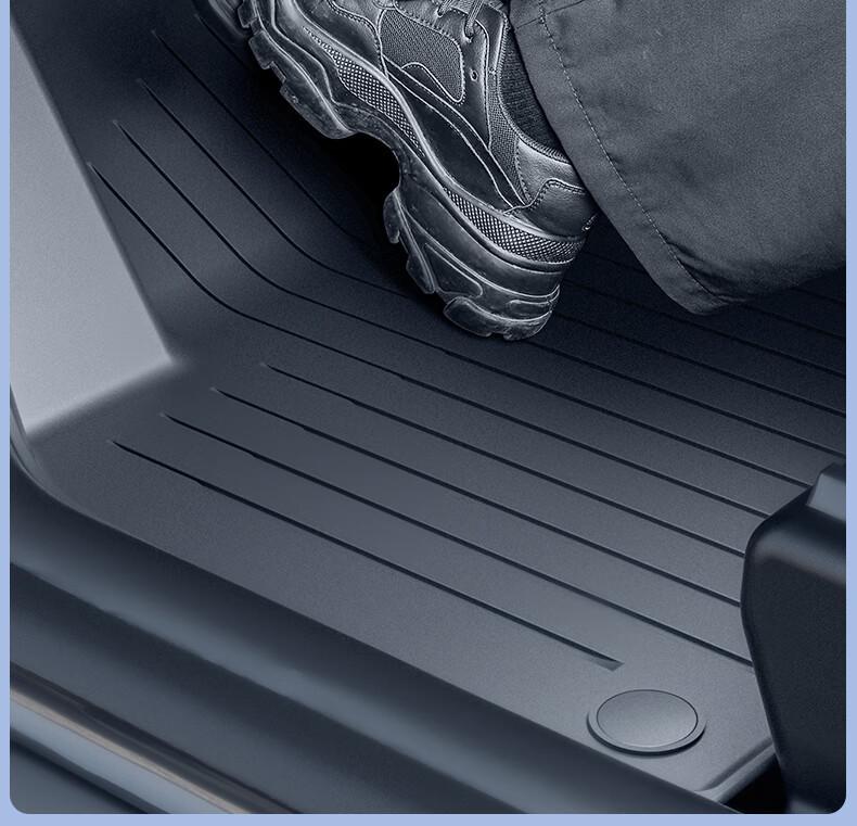 Tesla Model Y/3 Refresh Floor Mats & Trunk Storage - TPE Molded Carpets