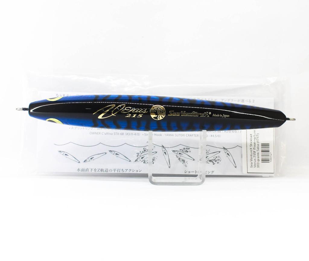 Sea VentureX Stickbait Venus 215F Floating Lure 103 Grams Saba (0747)