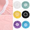 Salon Product Bathroom Supplies Hair Protect Bathing Shower Cap Waterproof Hats Elastic Band