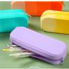 Large Capacity Silicone Pencil Case Waterproof Pen Bag School Supplies Stationery Bag  Student
