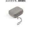 BEADY Protective Storage Case for Fujifilm Instax Mini EVO and LiPlay Link 2 Cameras, Gray, with Strap