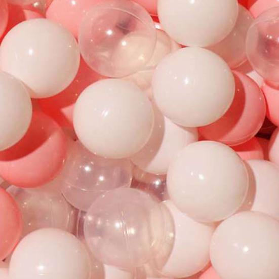 100 шт. Шарики для сухого бассейна Утолщенные Экологичные Гладкие Многоразовые Устойчивые к укусам Практические навыки