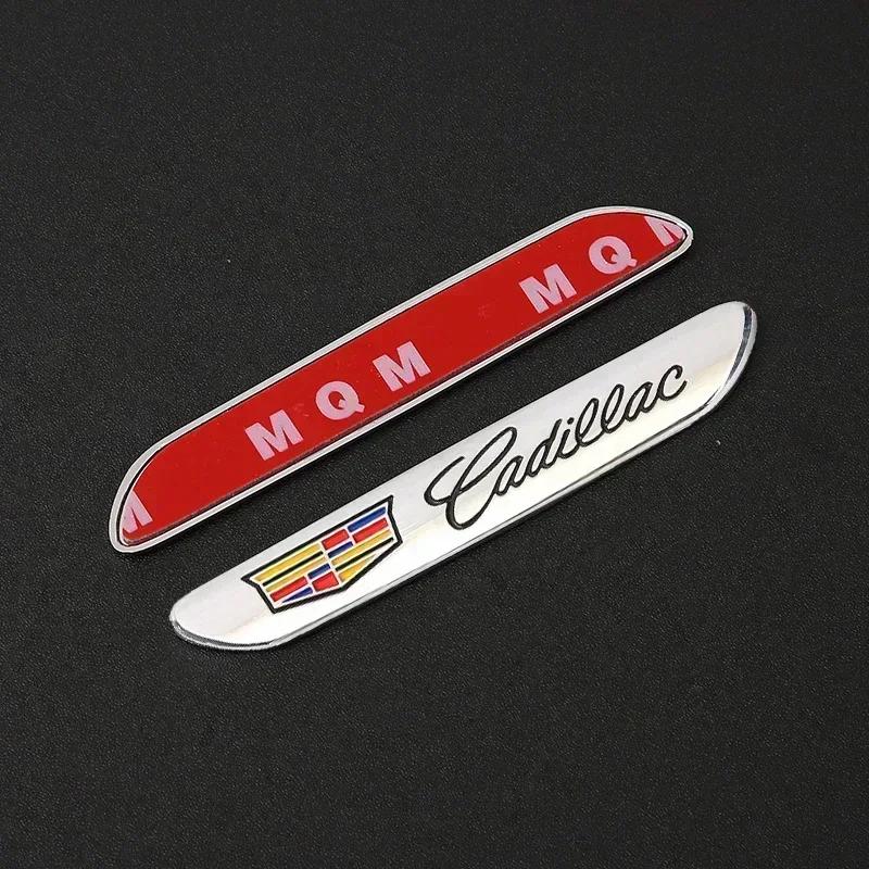 Alloy Car Fender Side Emblem Stickers Rear Trunk Badge for Cadillac ATS BLS CT4 CT5 CT6 CTS ESCALADE EXT SLS STS XT4 XT5 XT6 XTS