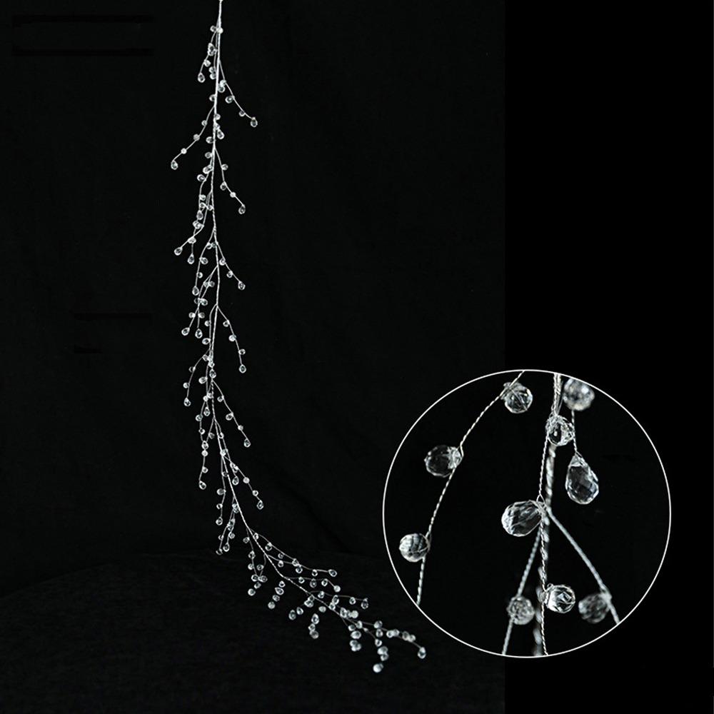 Прозрачные Жемчужины Сосульки Украшения Искусственное Веселое Рождество Украшение Сувениры для Вечеринки