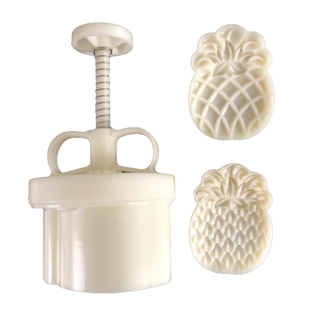 Pineapple Mooncake Mold Mid-Autumn Festival Kitchen Gadget Baking Accessories for Home Kitchen Cooking Gadget