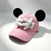 Anime Mouse Parent-Child Children's Baseball Cap Cartoon Big Eared Casual Sports Snapback Hat for Boys and Girls Gift