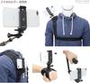 Смартфон Носимая камера Нагрудный ремень Быстросъемный плечевой жилет Крепление Держатель Кронштейн Адаптер Аксессуары для оборудования для видеосъемки POV