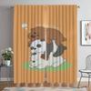 Затемняющая штора «Мы медведи» для комнаты, 2 панели, Хэллоуин, декоративные шторы, элегантные шторы для комнаты, перегородка из тюля для спальни