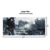 Коврик для мыши Metro 2033 500x1000 мм Большой игровой коврик для мыши Геймерский XL Резиновый Отаку Клавиатурная подставка Настольный коврик для ноутбука