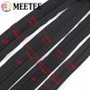 Meetee 2-5 метров 3#5#8#10# Нейлоновая молния на метраж + Бегунки для молний Пластиковая молния в рулоне Застежки для сумок, пальто, палаток Аксессуары для DIY
