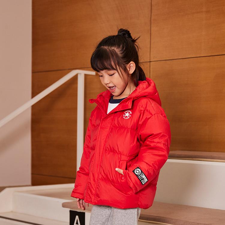 Kids' Converse Kids Down Jackets Hooded Moderate
