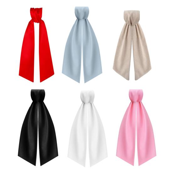 2 Pcs Wreath Sash for Front Door Blank Satin Wreath Sash Embroidery Monogram Plain Ribbon Accessories for Xmas Party Yard Doorway Indoor Outdoor Wall