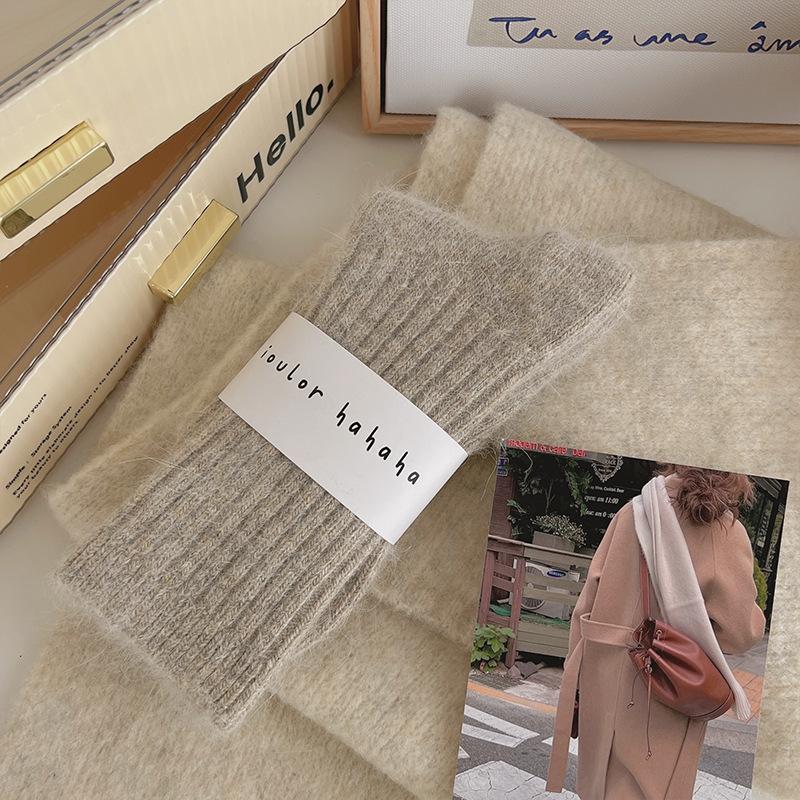 Thick Winter Warm Velvet Socks Cashmere Long Socks Fashion Mid Tube Socks For Women