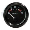Dragon 52mm Pointer Auto Motor Car 8-16 Volts Gauge White Light Instrument Voltage Meter pod