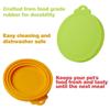 Reusable Keep Fresh Pet Supplies Food Tin Cover Pet Can Covers Cans Cap Silicone Can Lid
