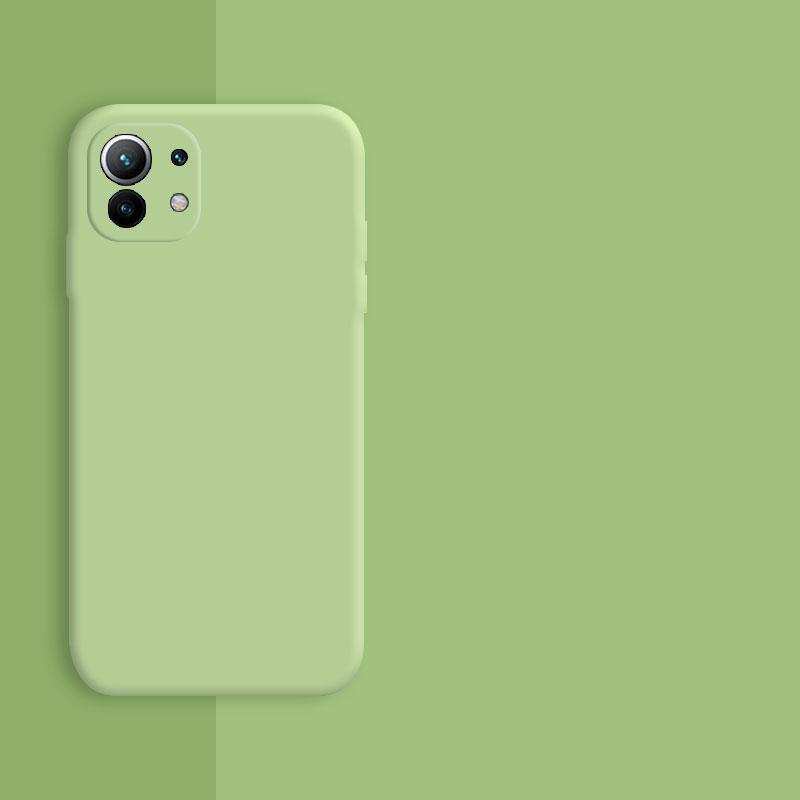 Ультратонкий противоударный силиконовый чехол для телефона Xiaomi Mi 11 lite Матовый чехол из ТПУ для Xiaomi Mi11 lite NE 5G Мягкий чехол