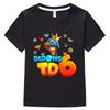 100% Хлопок Игра Bloons TD 6 Детская Футболка Мультяшный Принт Детские Футболки Уличная Одежда Мальчики Девочки Летние Топы Круглый Вырез Короткий Рукав