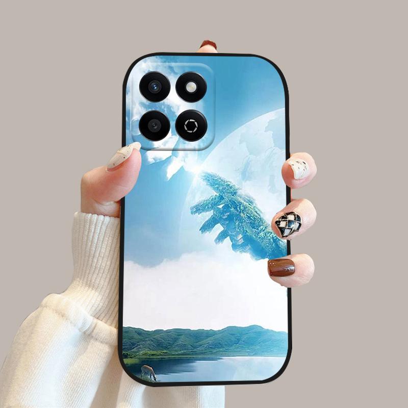 Мультяшный чехол-книжка для Honor 200 Smart Case X7c 4G Силиконовый мягкий ТПУ чехол для телефона для Honor Play 60 Plus 5G Защитный чехол Funda Cases