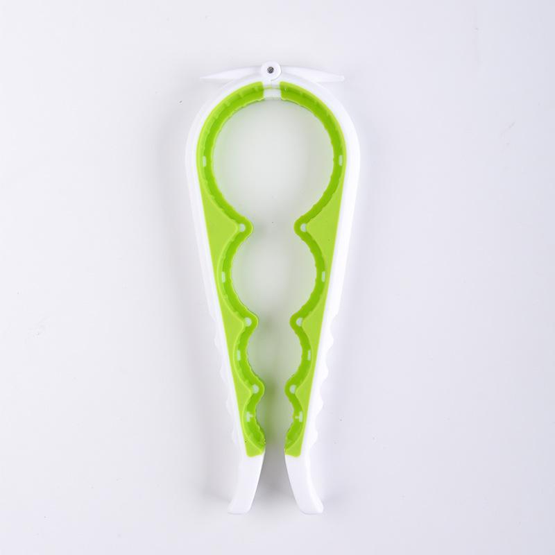 Can Opener Multi Functional Four In One Beverage Bottle Opener Cap Twister Four Position Can Opener Anti Slip Cap Twister
