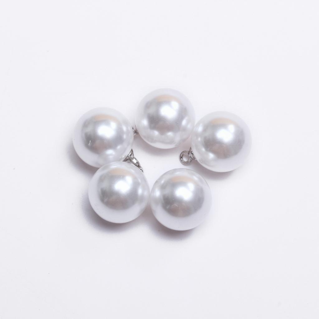 Подвеска Белый жемчуг Модные серьги Аксессуары Бусины россыпью 5/10 шт 4-16 мм Жемчужное ожерелье Материалы Имитация жемчуга DIY Изготовление ювелирных изделий бусины