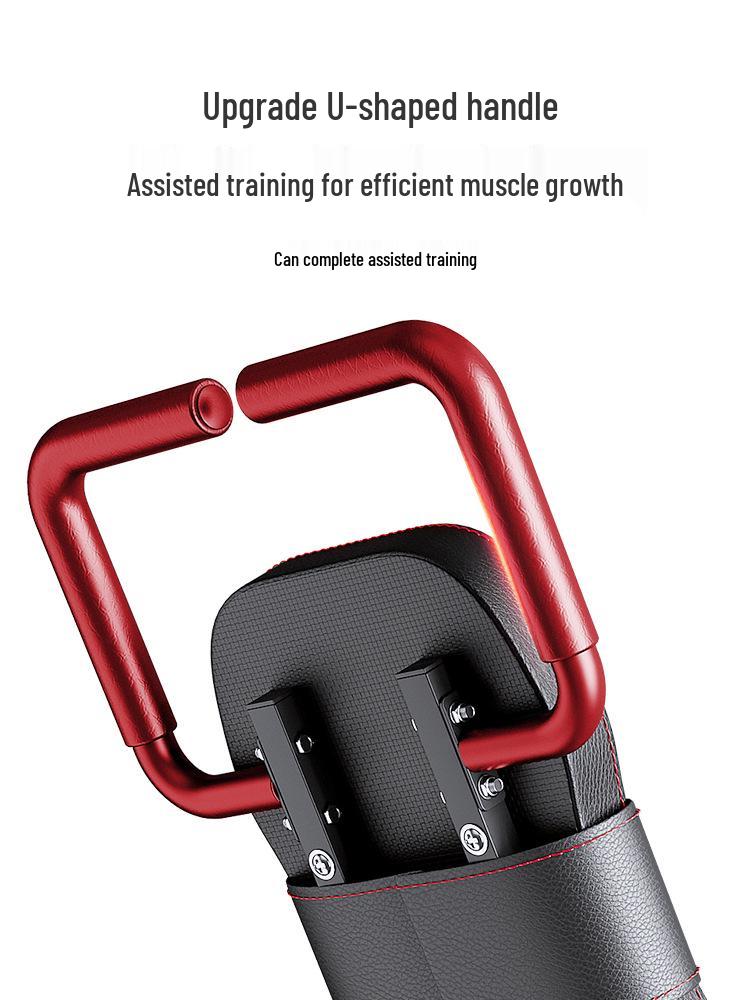 Cross-border Folding Multifunctional Dumbbell Bench: Bench Press, Sit-up Aid, Barbell Fly, Home Fitness Chair.