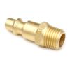 5pcs/set Air Fittings Air Coupler and Plug Kit Solid Brass Quick Connector Set Industrial 1/4" NPT Air Tool Fittings Set