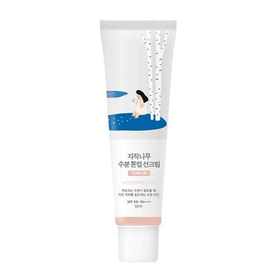 Березовый Сок Увлажняющий Тон-Ап Солнцезащитный Крем SPF50+ PA++++ 50мл
