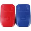 Cosses batterie - AIMOONSA - Lot de 2 - Libération rapide 12V - Ø+19mm/Ø-17mm - Rouge &amp; Bleu
