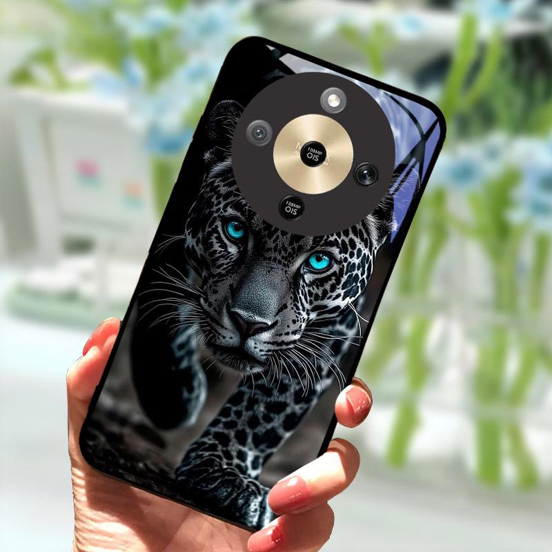 Для Honor X9d HonorX9d Чехол MTN-NX1 Роскошный Расписной Чехол Закаленное Стекло Корпус Телефона Для Honor X 9 D Fundas Coque Защита Камеры
